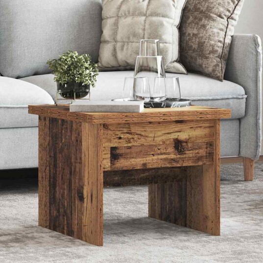 Kaffebord Gamle tre 55 x 54,5 x 45 cm Konstruert tre