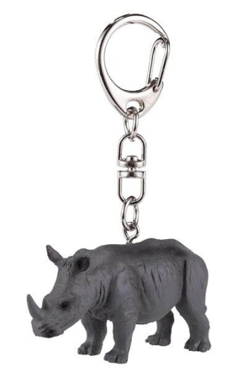 Mojo Keychain Rhinoceros - 387490 Mojo Keychain Rhinoceros - 387490