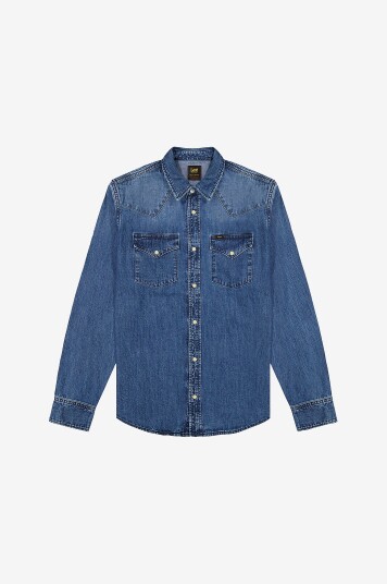 Lee Denimskjorte Regular Western Blå Lee Denimskjorte Regular Western Blå