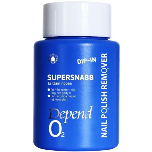 Depend O2 Dip-in Supersnabb Blå 75ml 75 ml Depend O2 Dip-in Supersnabb Blå 75ml 75 ml