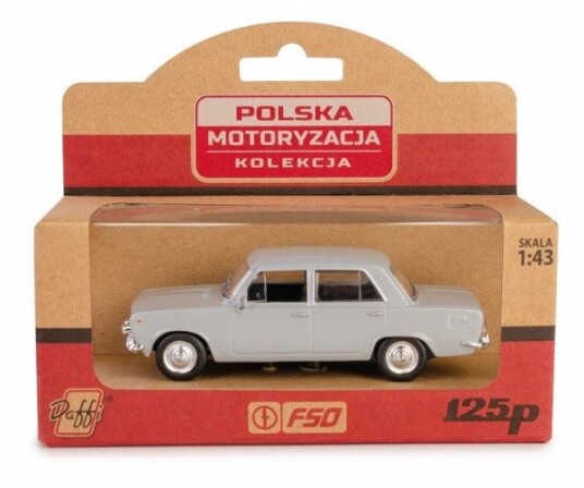 Figur Papo Prl Collection Fiat 125P Grå Figur Papo Prl Collection Fiat 125P Grå