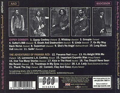 MediaTronixs The New Riders Of The Purple Sage : Gypsy Cowboy / The Adventures Of Panama CD Pre-Owned