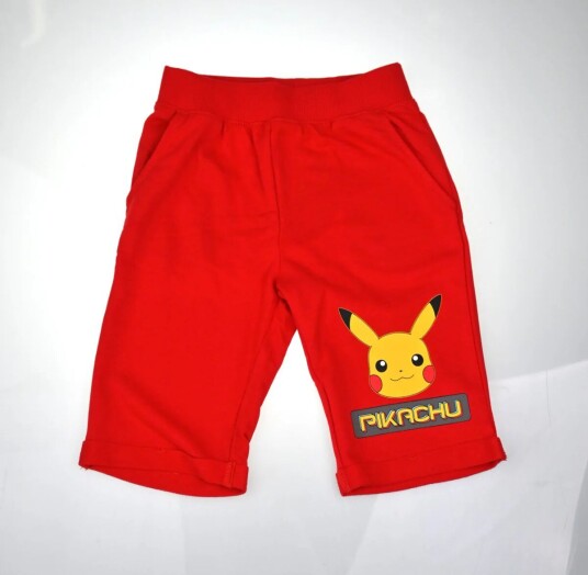 Pokemon Bermuda Shorts Smiling Pikachu - 116 / 6 år - Barn - 60% bomull/40% polyester