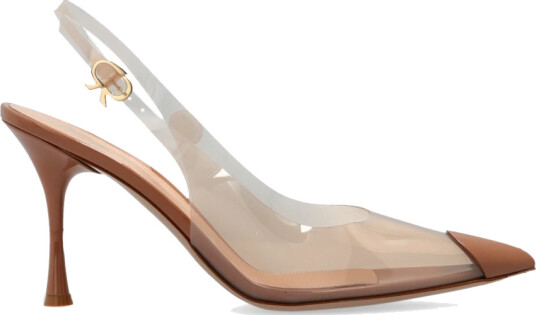 Gianvito Rossi Dame Sko Beige 38 1/2 EU,
