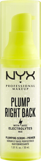 NYX Professional Makeup Plump Right Back Primer + Serum