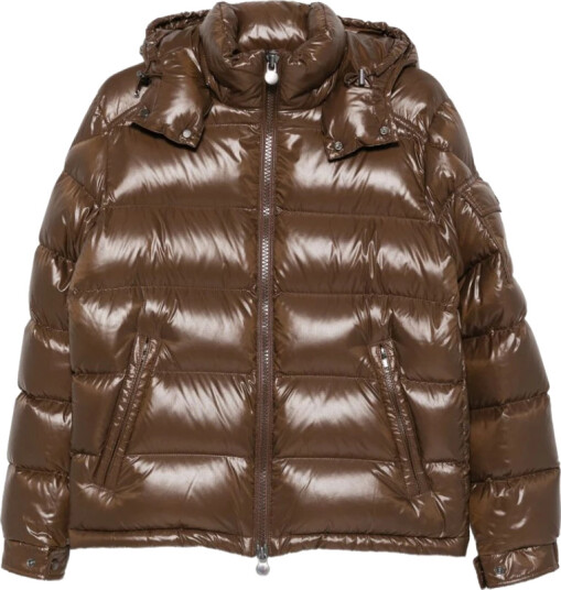 Moncler Herre Jakker Brun L,