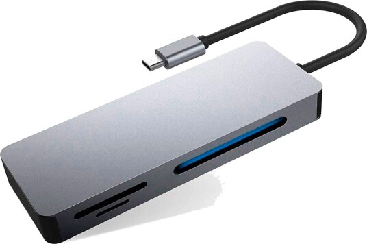 Platinet USB-C minnekortleser microSD/SD/CF