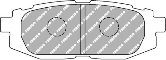 Bremseklosser FERODO RACING FCP4187H Bremseklosser FERODO RACING FCP4187H