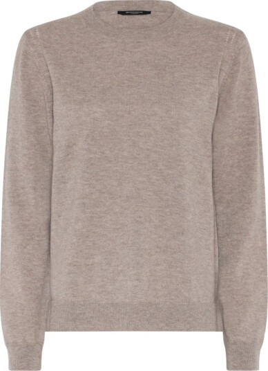 Bruuns Bazaar Dame Strikkevarer Beige M,