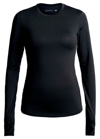 Röhnisch Women's Team Logo Long Sleeve XS, Black