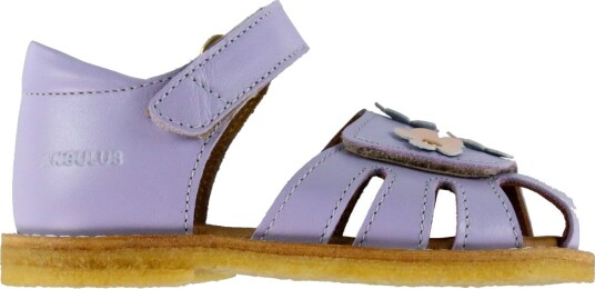 Angulus Sandaler Lilla m. Blomster Angulus 22 Sandals