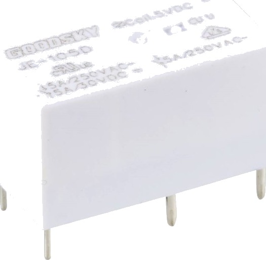 Goodsky Je 105D Printrelé 5 V/Dc 5 A 1 Vekselkontakt 1 Stk