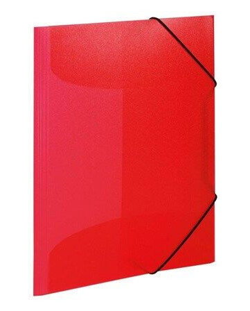 HERMA 3-flap folder - for A3 - translucent red HERMA 3-flap folder - for A3 - translucent red
