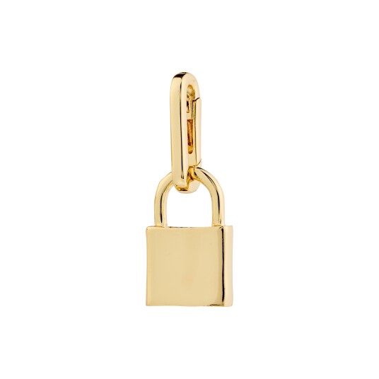 Pilgrim CHARM hengelåsanheng gullbelagt