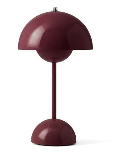 &Tradition Flowerpot VP9 Transportabel Bordlampe Dark Plum &Tradition Flowerpot VP9 Transportabel Bordlampe Dark Plum