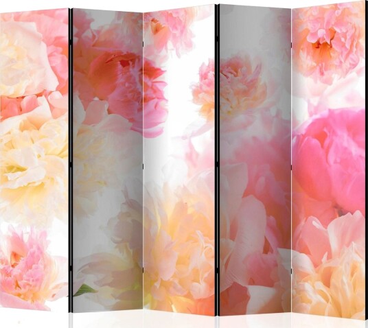 Romdeler - Pastel Peonies II 225x172 - Artgeist sp. z o. o.