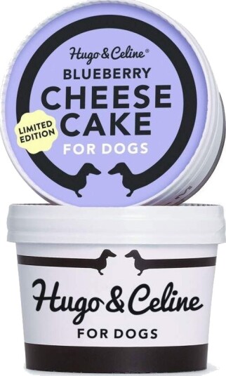 Hugo&Celine Blueberry Cheesecake Iskrem For Hund Hugo&Celine Blueberry Cheesecake Iskrem For Hund
