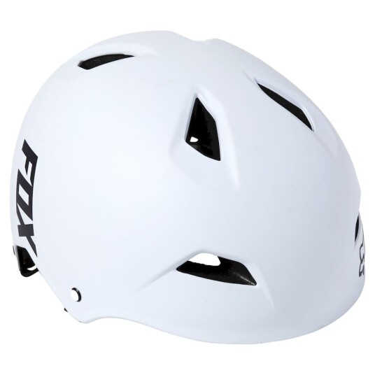 Fox Flight Sport Sykkelhjelm White/Black M Fox Flight Sport Sykkelhjelm White/Black M
