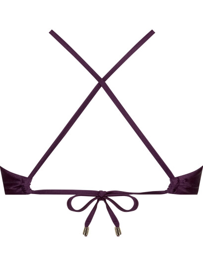 Hunkemöller Costa Bikini Crop Top - Purple - XS