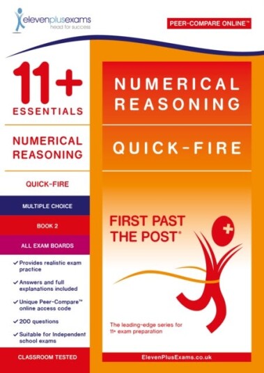11+ Essentials Numerical Reasonin QuickFire Book 2  Multiple Choice