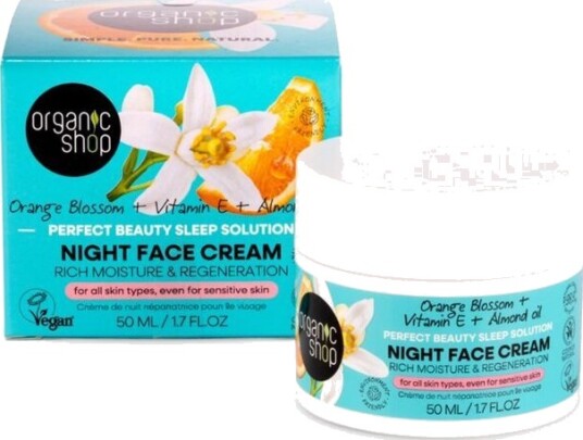 Organic Shop night face cream 50 ml