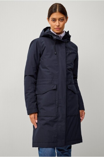 Ellos Collection Parka Urban Parka Padded Blå Ellos Collection Parka Urban Parka Padded Blå