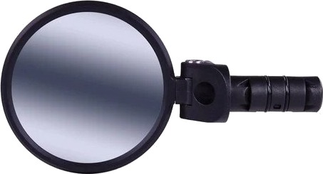 Simson Anti Glare Excellent Sykkelspeil   65mm   Svart
