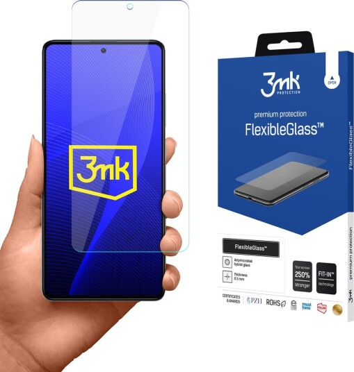 3Mk Flexibleglass Skjermbeskytter for Redmi Note 12 Pro/Pro+