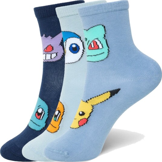 Name It Nmmnoris Pokemon 3P Sock Sky Navy 19 21