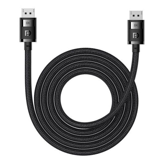 Baseus DP 8K to DP 8K cable  High Definition 2m (black)