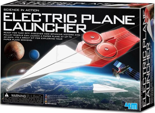 4M Science-Misc Elektrisk Flykaster 4M Science-Misc Elektrisk Flykaster