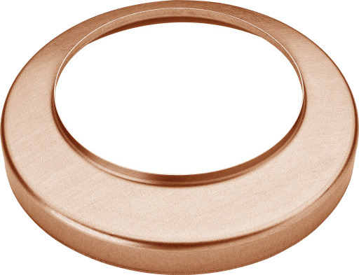 VMZINC kummansjett 87/150mm flat med hull kobber copper Ø87/150 mm
