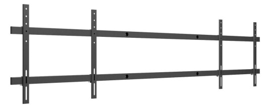 Multibrackets M Motorized Dual Screen Mount - monteringskomponent - for 2 LCD-skjermer - svart