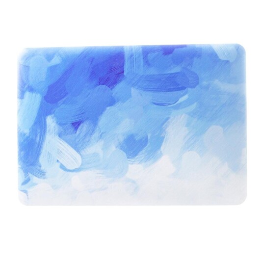 INCOVER MacBook Air 11 Hard Case Deksel Deksel - Blå Penselstrøk INCOVER MacBook Air 11 Hard Case Deksel Deksel - Blå Penselstrøk