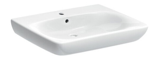 Geberit Renova Comfort servant, 65x55 cm, hvit