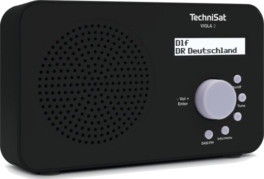 TechniSat Viola 2 DAB+ radio Batteridrevet Svart