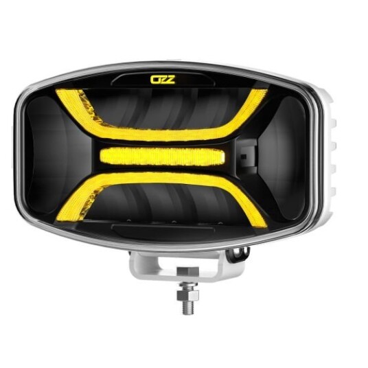 OZZ XO1 P LED fjernlys med varsellys 8160 lumen hvitt hus. OZZ XO1 P LED fjernlys med varsellys 8160 lumen hvitt hus.