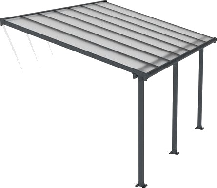 Palram Canopia Olympia Pergola Grå 12,8 m² Palram Canopia Olympia Pergola Grå 12,8 m²