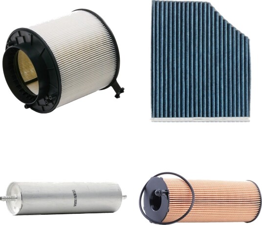 Filtersett RIDEX 4055F28491