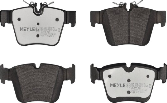 Bremseklosser MEYLE 025 224 2316/PD Bremseklosser MEYLE 025 224 2316/PD