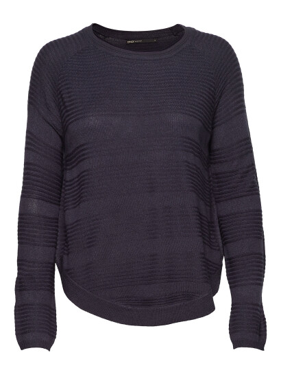 ONLY Onlcaviar L/S Pullover Knt - Navy - L