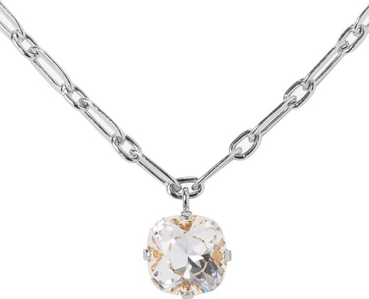 Caroline Svedbom - Halskjede Noomi Necklace Rhodium - Sølv
