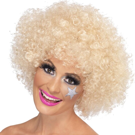 Rubies Costumes Afroparykk Blond One size 42018