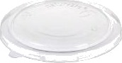 Plastlåg Ø120x10 Mm Rund Bionedbrydelig Pla Klar Til Bakke 360 Ml,8 Ps X 50 Stk/Krt