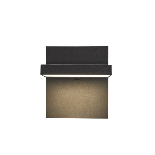 Abridor vegglampe utendørs 12W 3000/4000 kelvin IP55 - Antrasitt