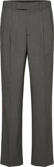 Lindbergh Relaxed Pleated Formal Pants GREY MIX S