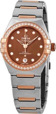 Omega Dameklokke 131.25.29.20.63.001 Constellation Co Axial 29Mm