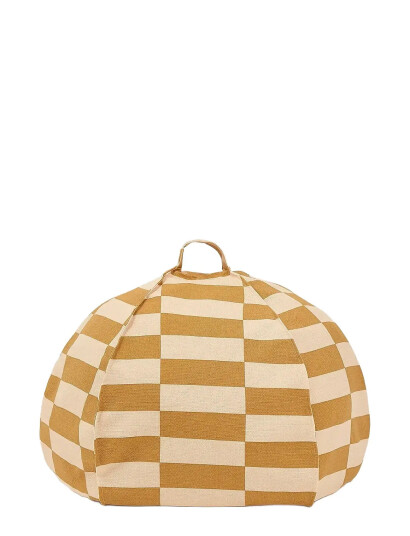 NOBODINOZ Round Beanbag    Kid Size   Vibes   Yellow   