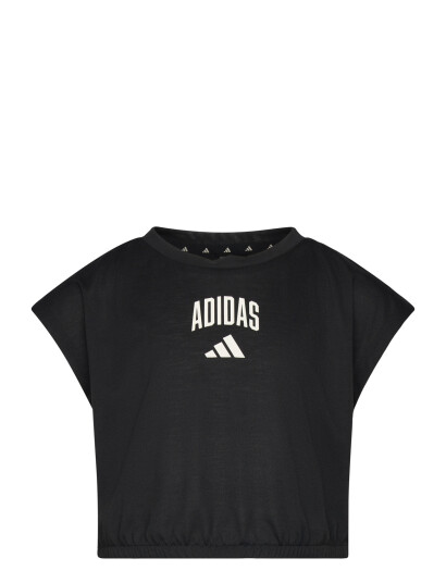 Adidas Sportswear Jg Clgt Tee Black 128 Adidas Sportswear Jg Clgt Tee Black 128