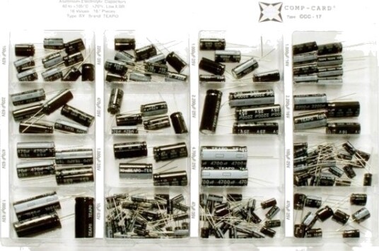 Elektrolyttkondensator Radial 16/25/35/63 V 20 % 167 Deler